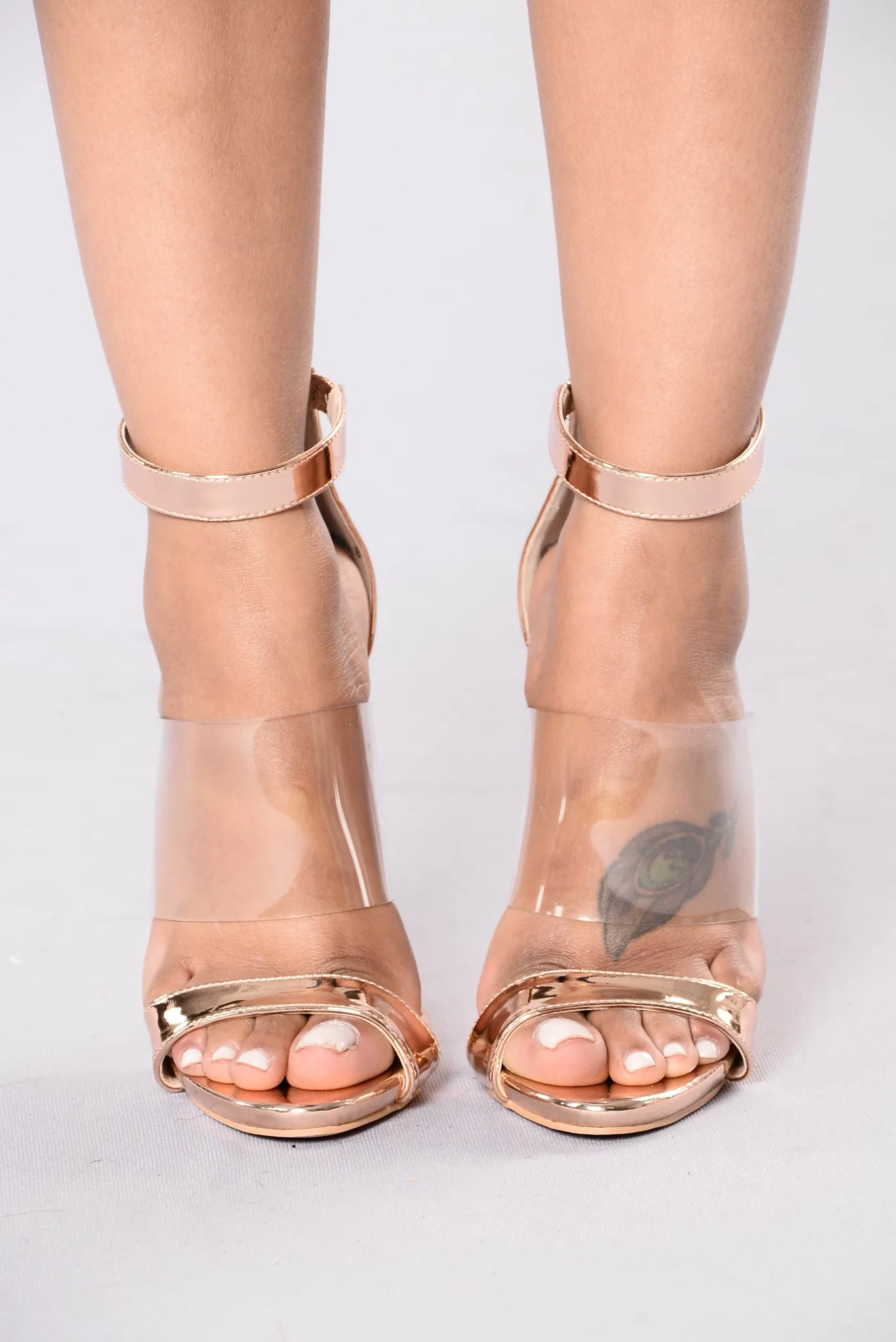 3's A Charm Heel - Rose Gold