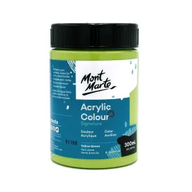 Acrylic Colour Paint Signature 300ml (10.1 US fl.oz) - Yellow Green