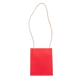 Amiacalva Canvas Pochette in Red