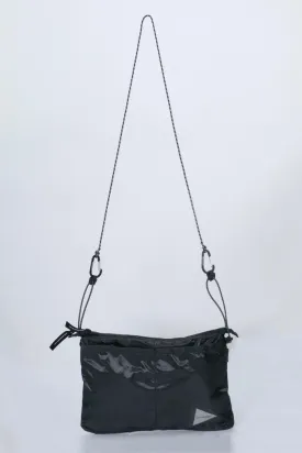 and Wander Sil Sacoche Bag - Charcoal