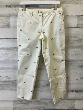 Beige Pants Cropped Talbots, Size 4