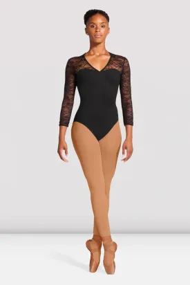 Bloch Kate 3/4 Sleeve Lace Leotard