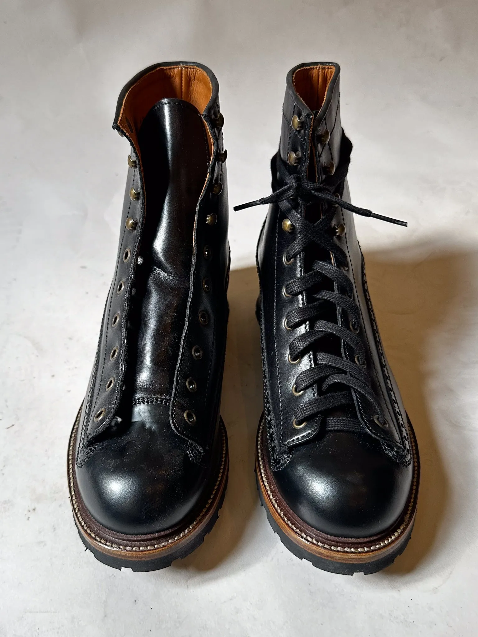 Bright Shoemakers, Monkey Boot, Black (SAMPLE)