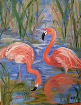 Carolina Coastal Flamingos