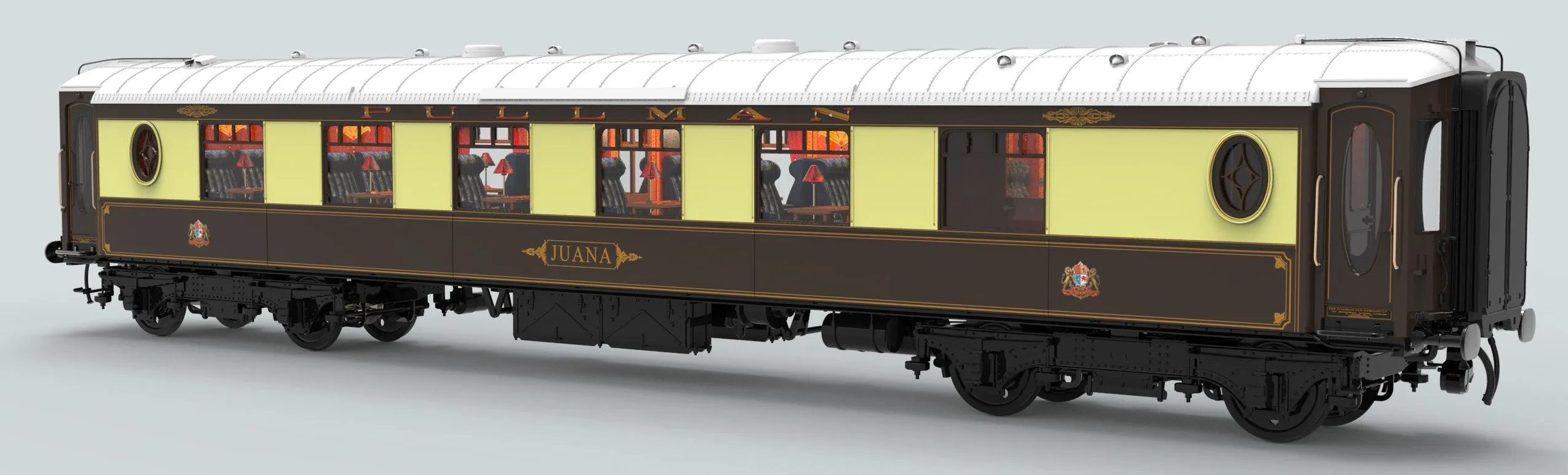 Darstaed Finescale O Gauge 'Queen of Scots' 1957 Pullman Coach Pack (Pre-order)