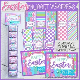 Easter Nugget Wrappers PRINTABLE