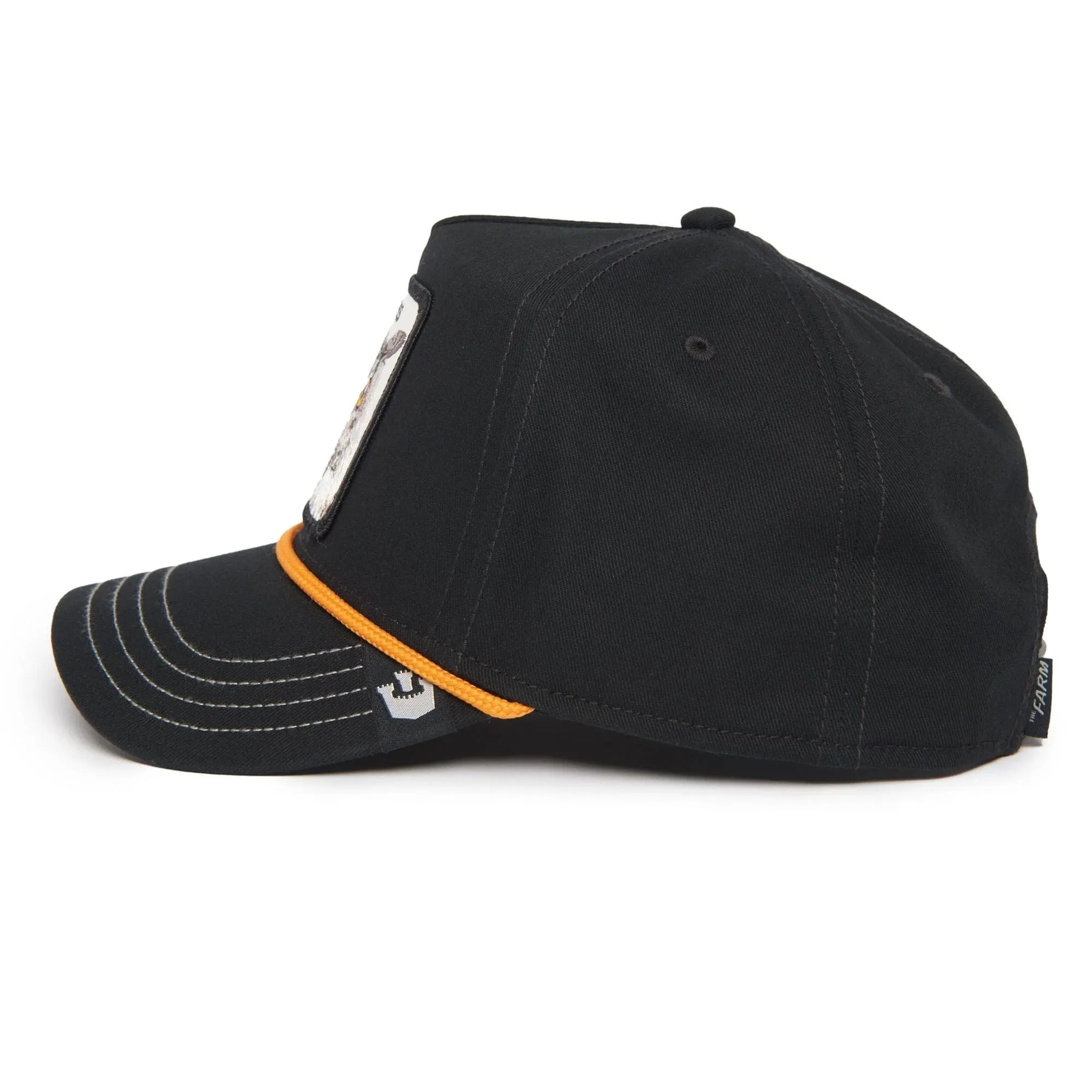 Goorin Bros Wise Owl 100 {Wise Ass} Trucker Hat (Black)