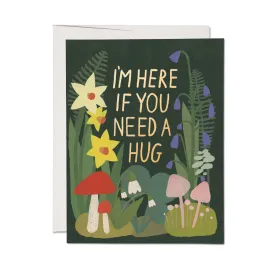 Here For You  Garden Hugs Card