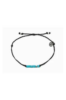 HESHI BEAD BRACELET | BLACK