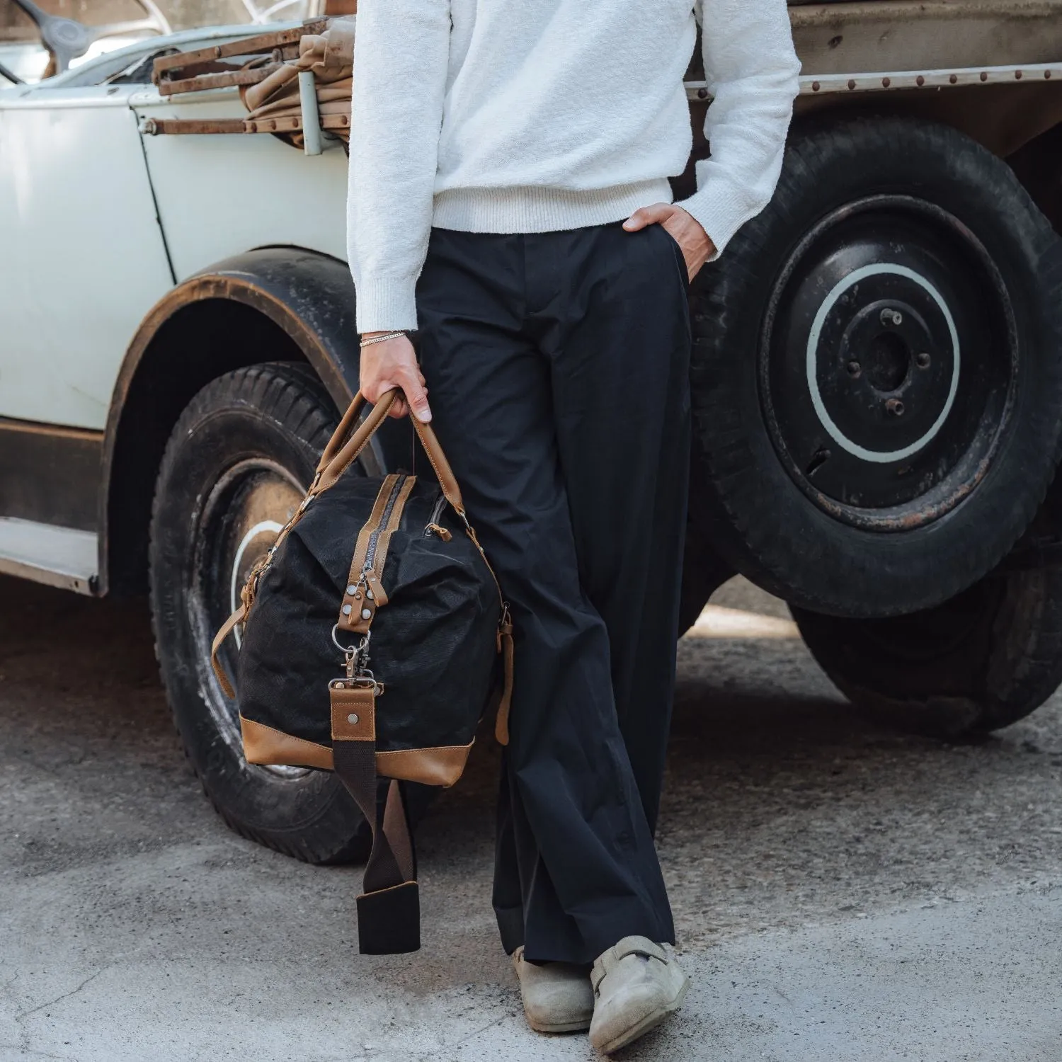 Humber - Waxed Canvas Holdall