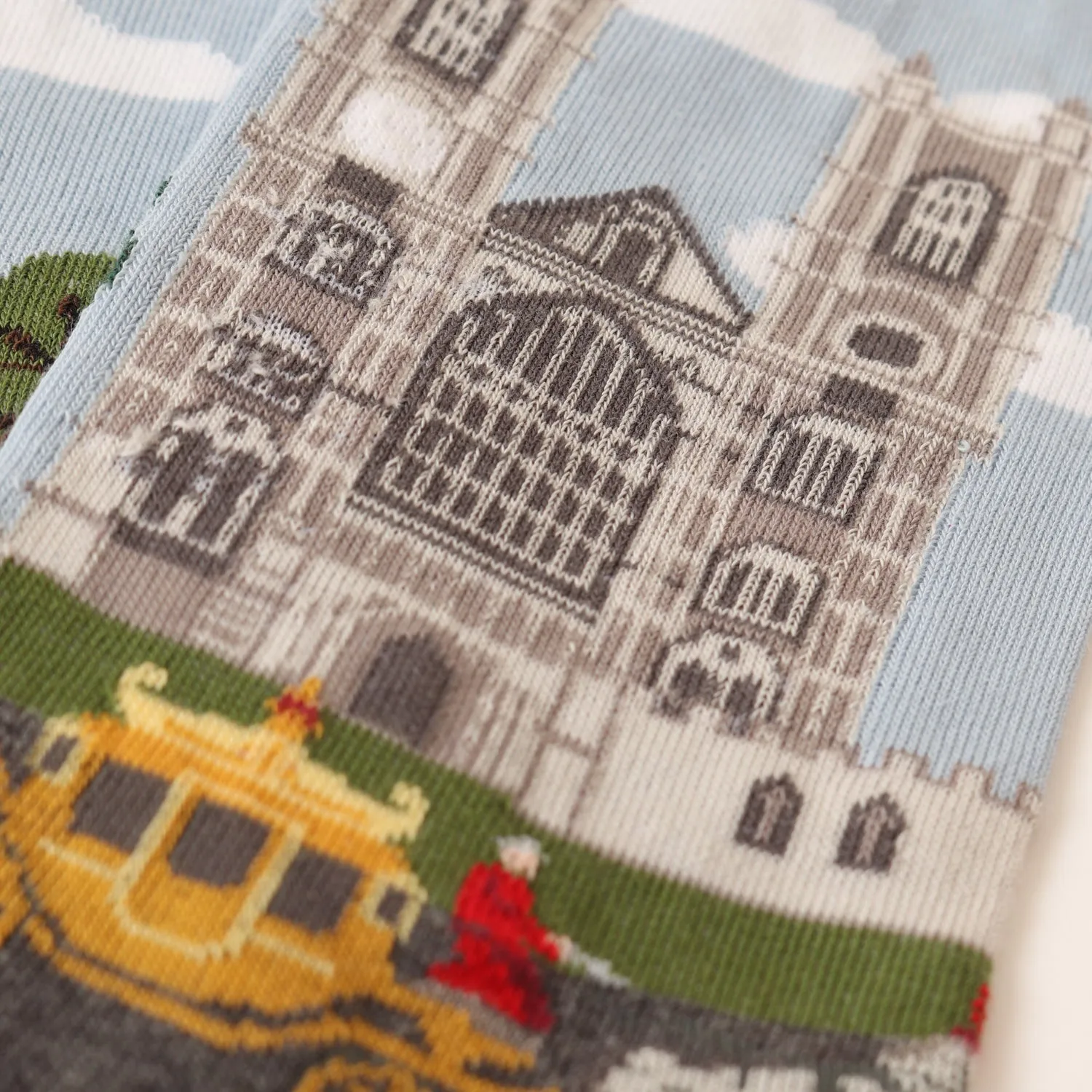 Men's Royal Westminster Abbey Scene Cotton Socks