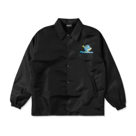 Skate The Earth Coach Jacket - Black