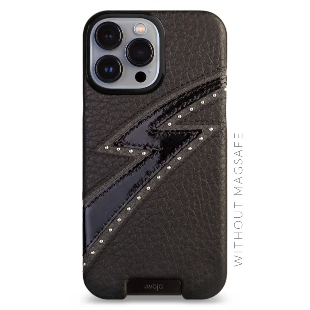 Spark Grip iPhone 13 Pro Max leather case without MagSafe