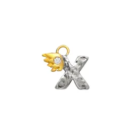 X With Diamond Charm