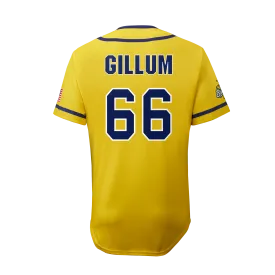 YOUTH Bananas Tyler Gillum #66 EvoShield Jersey - Yellow